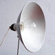 Industrial czechoslovak metal table lamp, 1960s