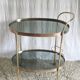 Solid brass trolley / bar service - 60s/70s
