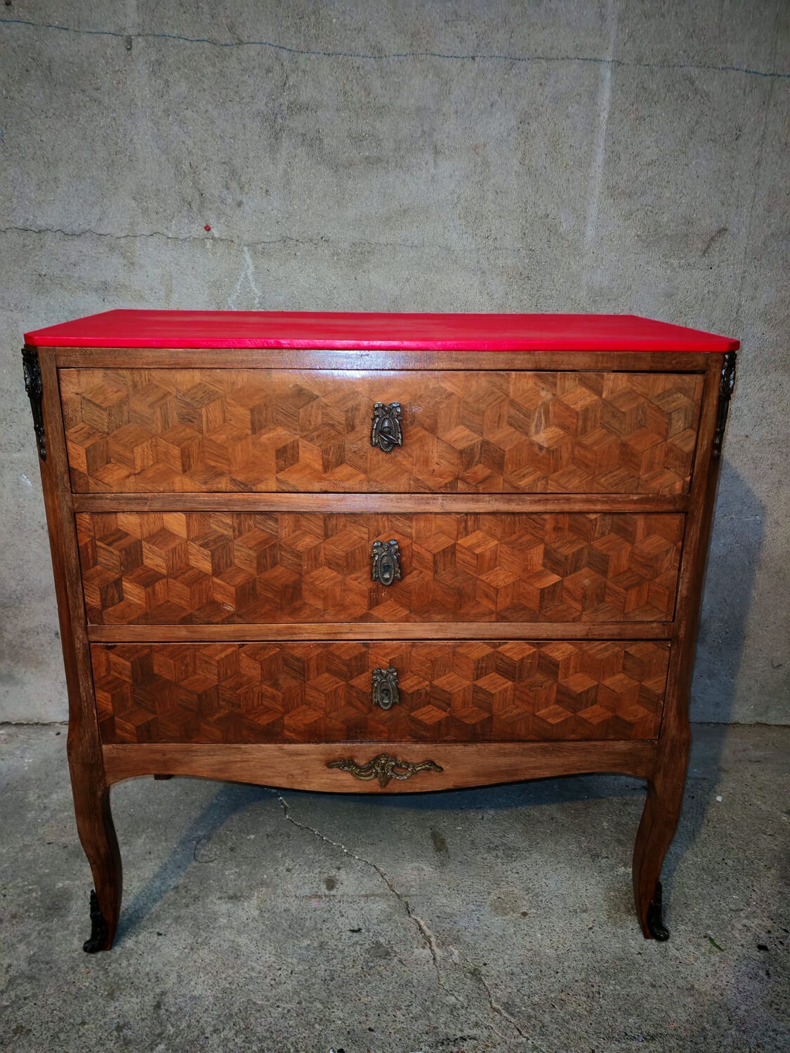 Modernised Louis XV commode