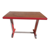 bistro table, wood and aluminium
