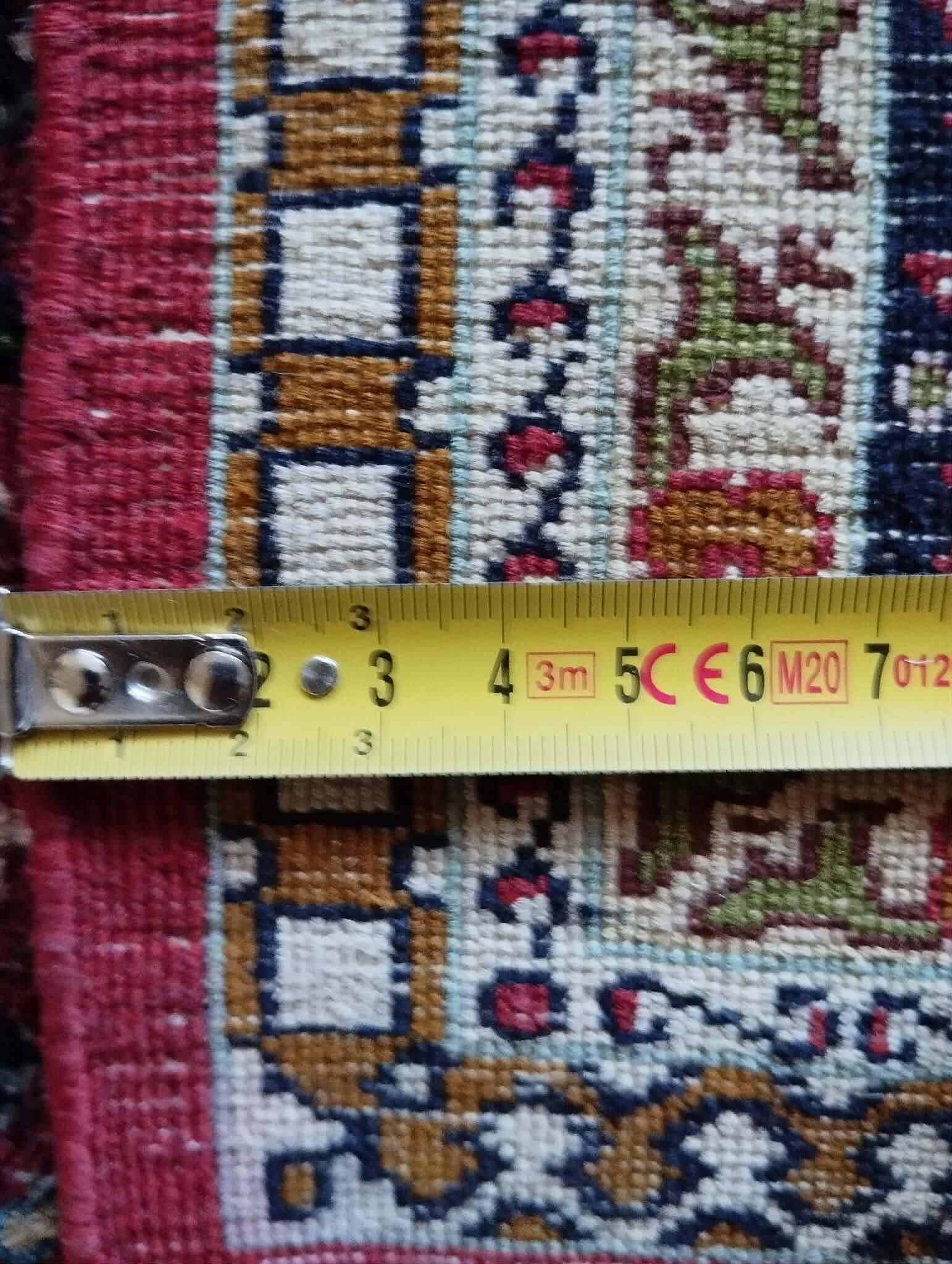 Handmade Kashmiri Silk Rug 160x90cm