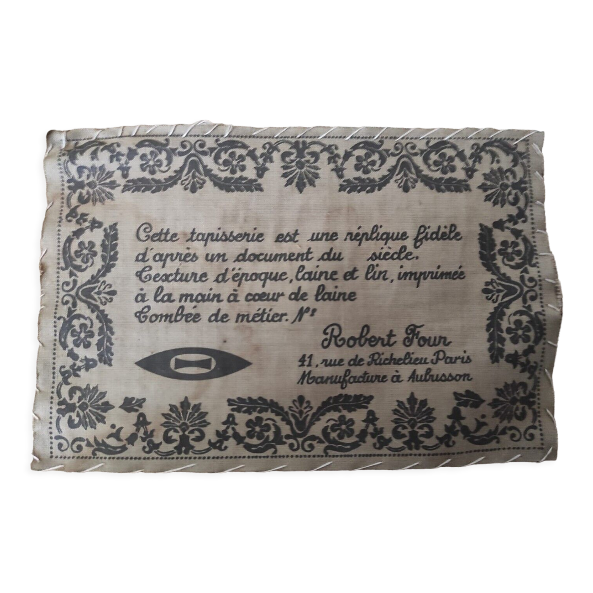 Aubusson Robert Four tapestry