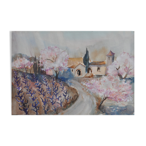Cerisiers en fleurs
