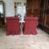 Paire de fauteuil Napoléon III