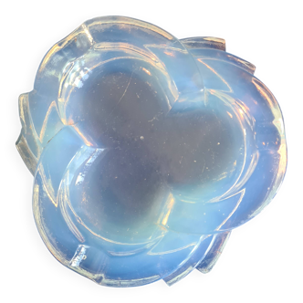 Ashtray, "Sabino" pocket emptier in opalescent glass - Noisy le Sec - 1920
