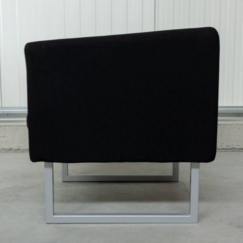 Punta Direction individual sofa from Sokoa in black fabric