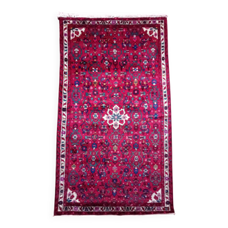 Tapis Persan Hamadan fait main 216x125cm