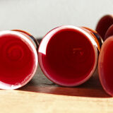 Lot de 8 coquetiers vintage