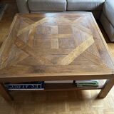 Table basse en chêne massif