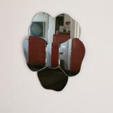 Removable wall mirror, circa 1970 68x76cm