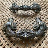 Antique furniture or door handles