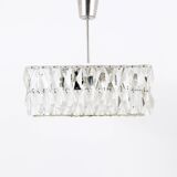 Bakalowits Vienna Faceted Crystal Chandelier Mid-Century, Austria, 1960s