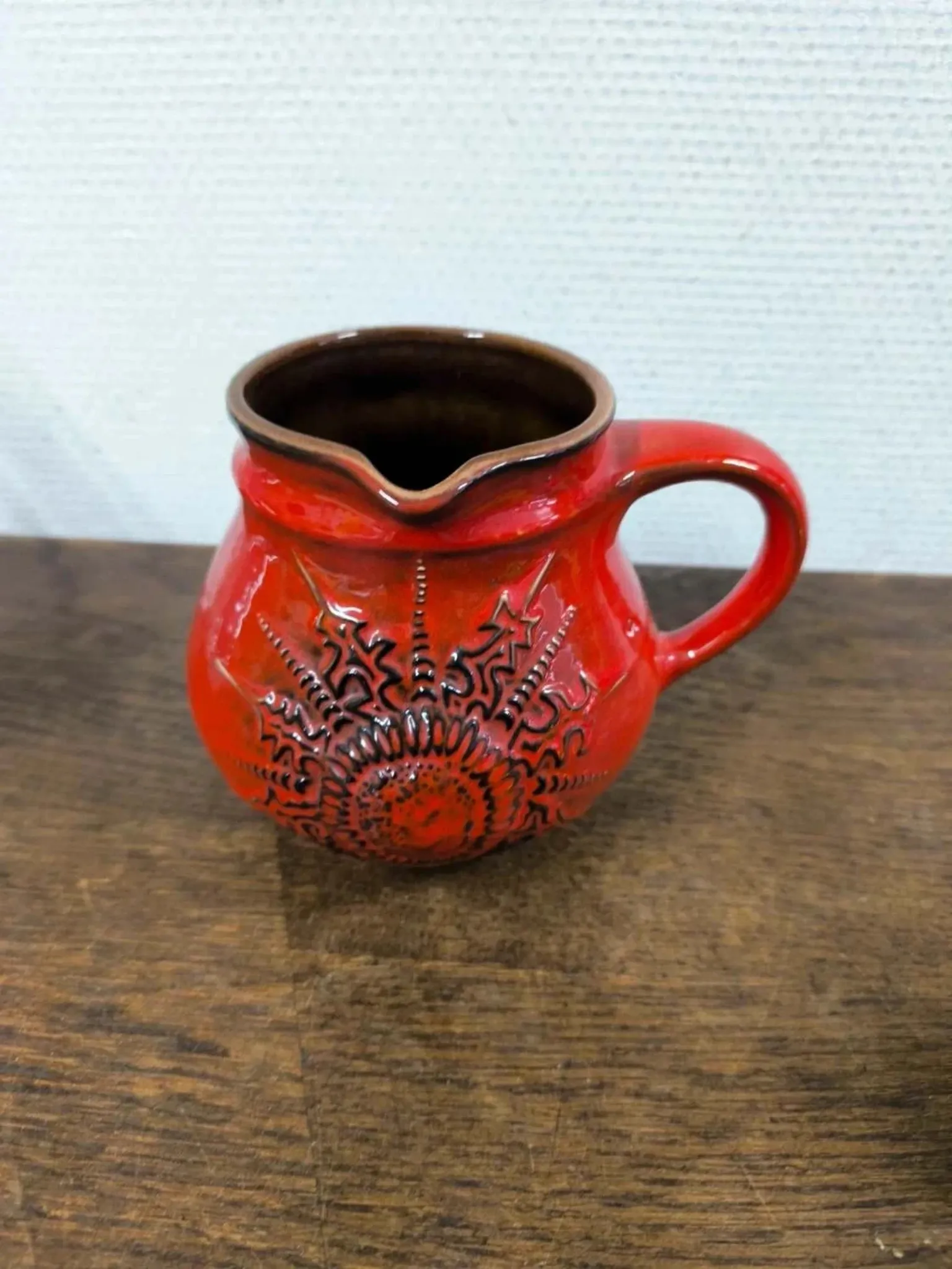 Pichet carafe w.germany 7125-1,2 red