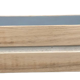 Wooden drawer brass handle