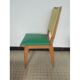 Suite of 4 vintage chairs compass feet