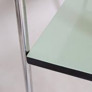Art Deco Side Table in Chrome Steel by Marcel Breuer for Thonet, 1930s