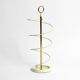 Extraordinary rare Mid Century Modern umbrella stand in string helix design