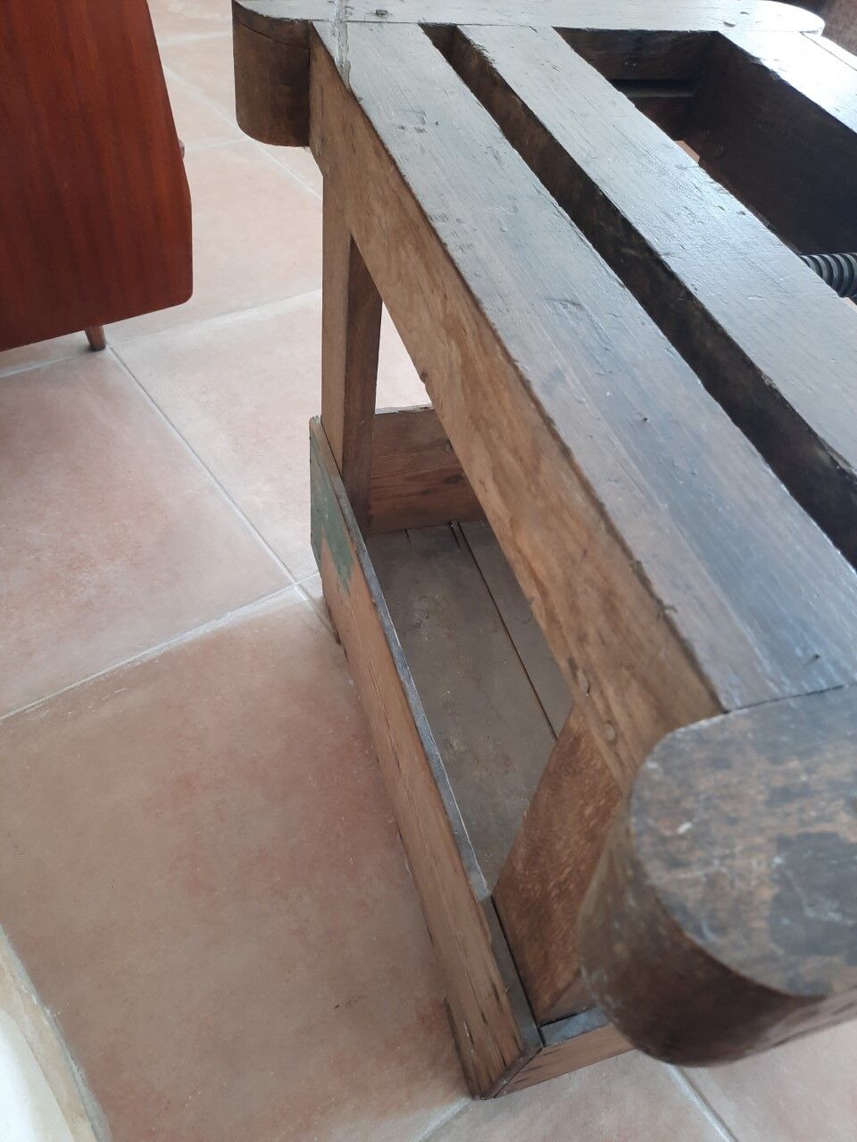 Old binding press