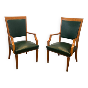 Paire de fauteuils Art - coene