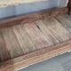 Small wooden console