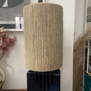Ceramic lamp and rope 70s