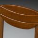 Brutalist dining chairs, France, 1960s