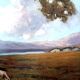Large dipinto paesaggio firmato longoni anni 30 - 101 x 71