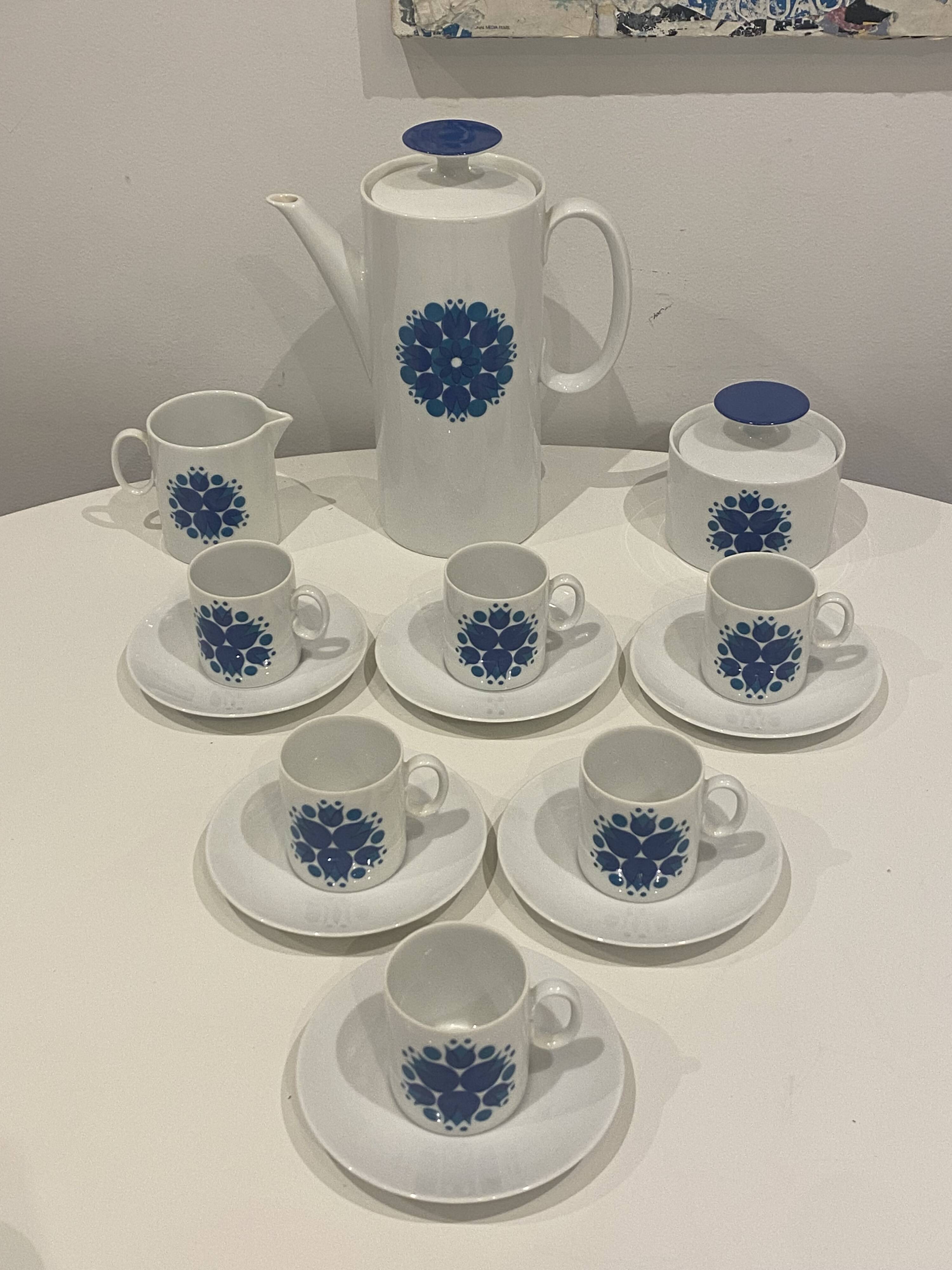 Vintage porcelain coffee service / Thomas - Germany