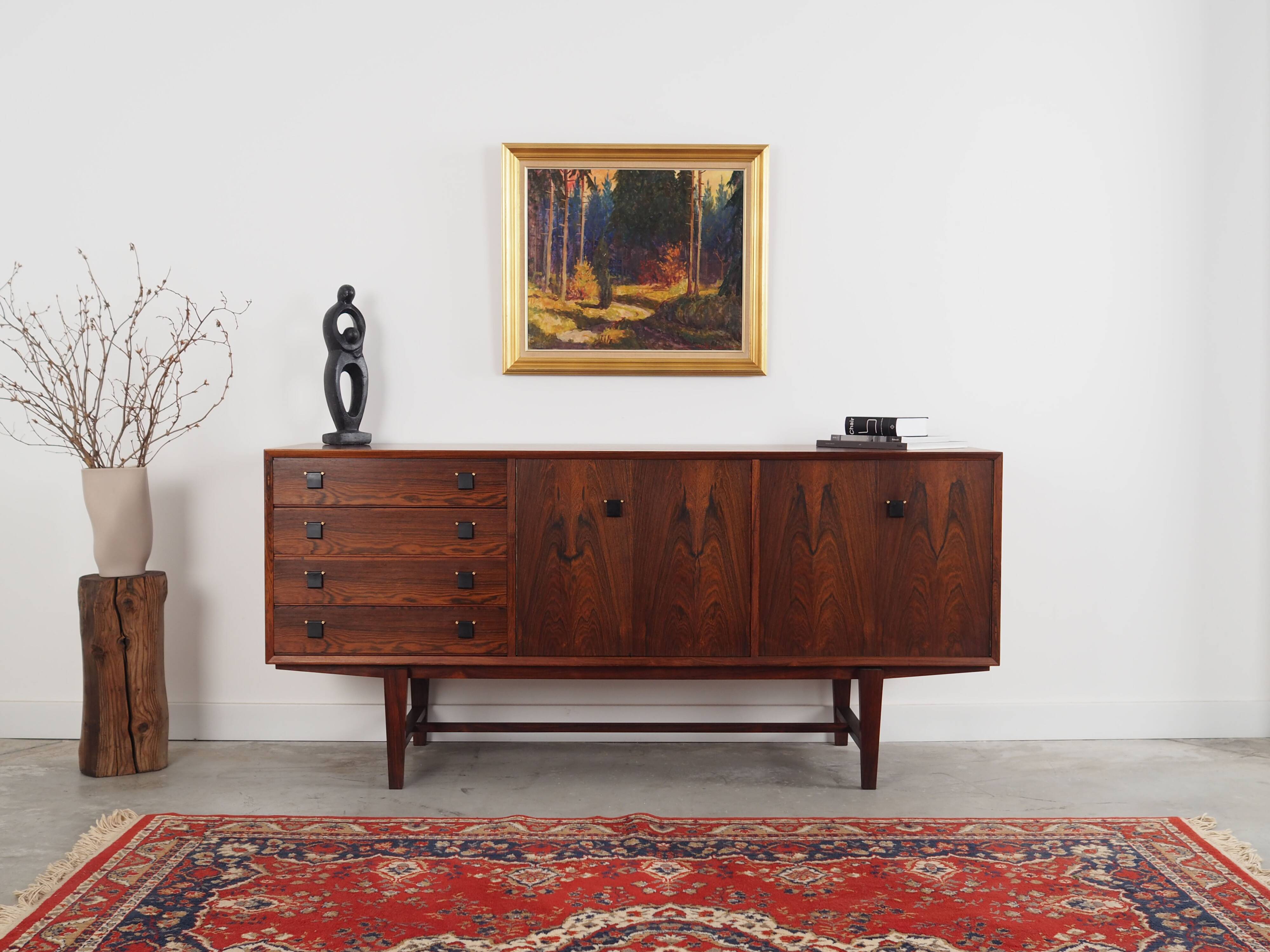 Painting „The Autumn Forest”, Scandinavian design, 1960s