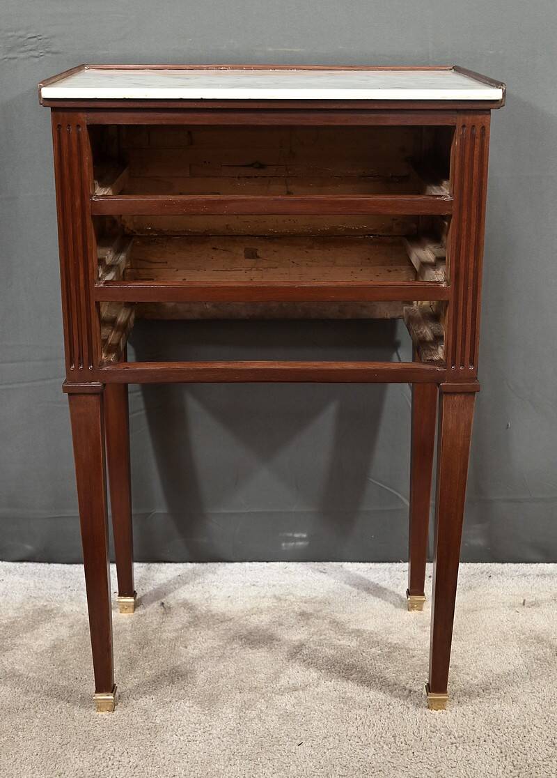 Small Mahogany Chest of Drawers, Louis XVI Style – Part 2 of the 19th Century