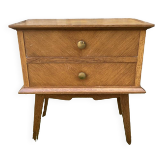 Oak nightstand