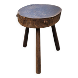 Brutalist tripod stool