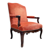 WALNUT ARMCHAIR FROM THE REGENCY PERIOD 18TH CENTURY