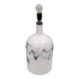 Crazy table lamp designed by Michael Bang for Holmegaard in 1973.