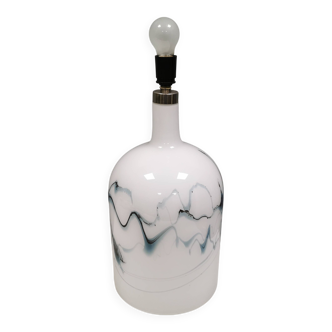 Crazy table lamp designed by Michael Bang for Holmegaard in 1973.