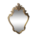 Miroir baroque doré - 62x42cm
