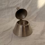 Modernist candlestick in the style of Aldo Rossi.