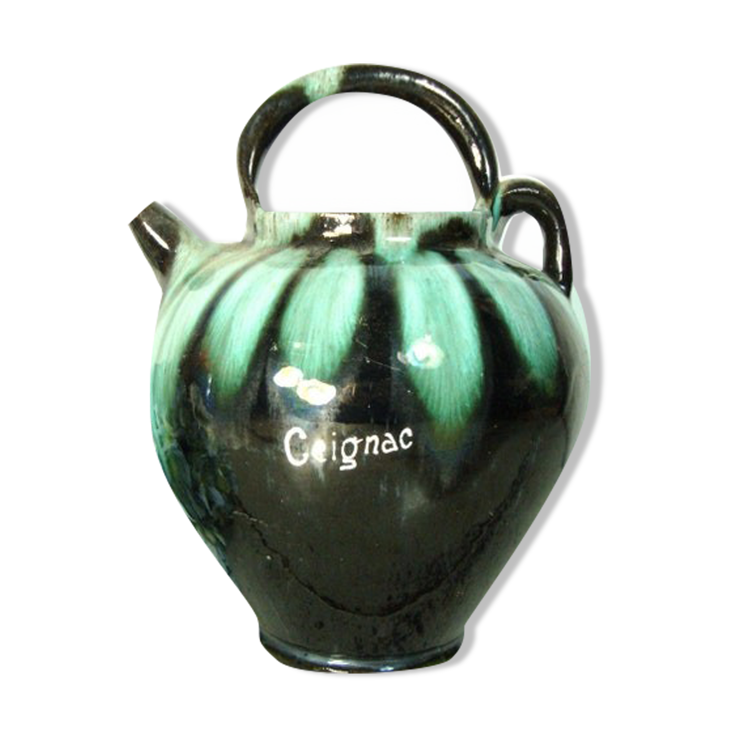 Ceramic jug, retro, vintage.