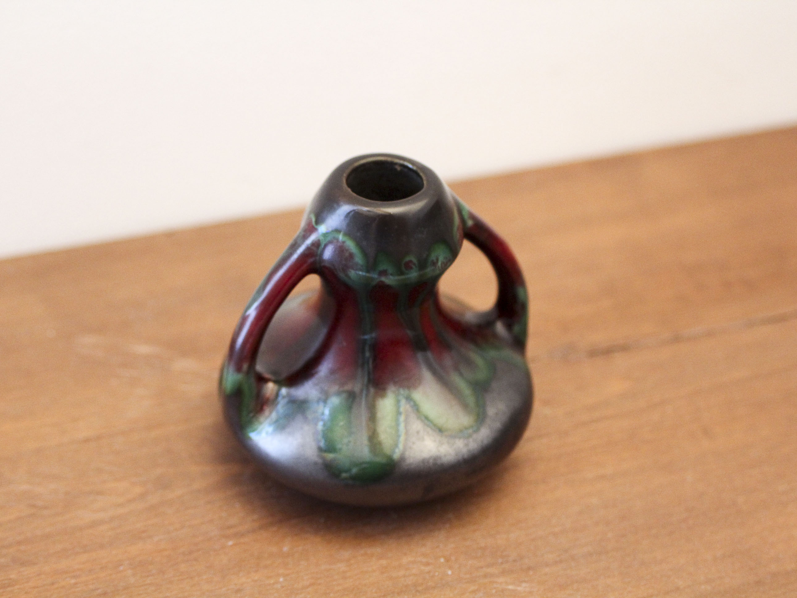 Art Deco vase from the Faiencerie de Thulin Belgium