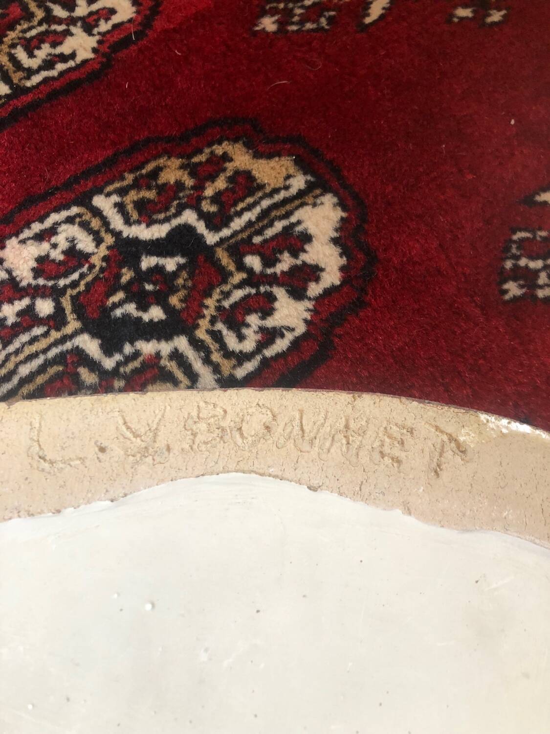 Small ceramic mirror lY Bonnet