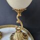 Ostrich Egg, Brass Base (20th Century) H: 29 cm