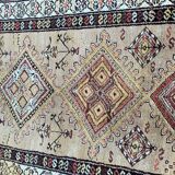 Tapis ancien persan kurde pour couloir 108x352 cm