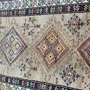 Ancient Persian Kurdish carpet for corridor 108x352 cm