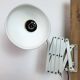 Grey German Industrial Scissor Wall Lamp from SIS, 1960s