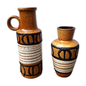 Duo de vases west germany