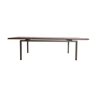 Table ébène de Macassar années 50
