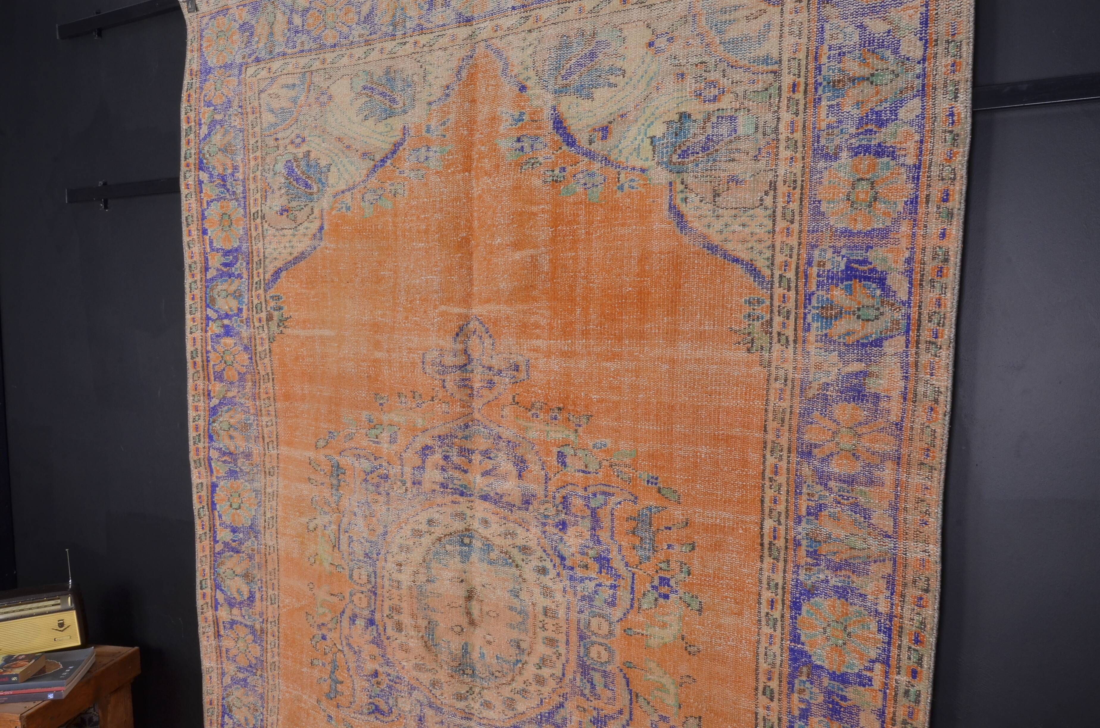 Turkish Oushak Handknotted Rug sku2312