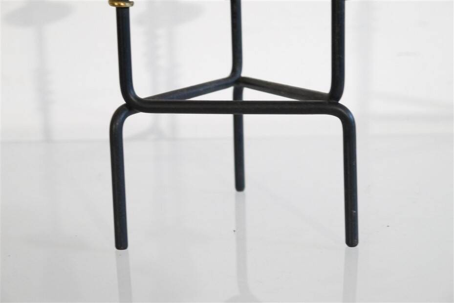 Swedish metal and brass candle holder by Nils Johan 1970