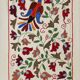 Vintage Turkish hand-knotted rug 50x90 cm
