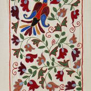 Vintage Turkish hand-knotted rug 50x90 cm